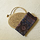 shop Hand Block Printed - Ajrakh Cotton Brown Stole