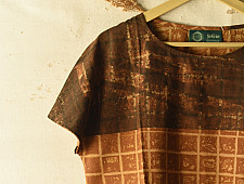 Natural Dyed ~ Ajrakh Prints - Cotton Top