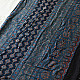 Shop modal silk ajrakh Saree - Blue