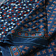 Shop modal silk ajrakh Saree - Blue