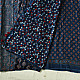 Shop modal silk ajrakh Saree - Blue