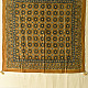 shop Hand Block Printed - Square Ajrakh Cotton Mustard Yellow Scarf