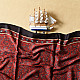 Shop Natural Dyed Ajrakh - Modal Silk Red Stole