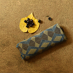 Charu . चारु | Ajrakh Mul Soft Cotton Saree