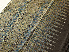 Charu . चारु | Ajrakh Mul Soft Cotton Saree