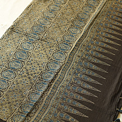 Charu . चारु | Ajrakh Mul Soft Cotton Saree