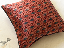 Ajrakh Block Printed ~ Cushion Cover