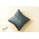 shop Ajrakh Block Printed Indigo Cushion Cover - Mashru