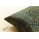 shop Mashru Block Printed ~ Ajrakh Cushion Cover