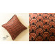 shop Mashru Cushion Cover ~ Ajrakh Printed