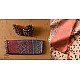 shop handmade ajrakh printed Tussar Silk saree