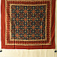 shop Hand Block Printed - Ajrakh Cotton Red Scarf