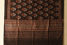 Sakhi . सखी ⁂ Ajrakh Block Printed Pure Cotton Dupatta (08)