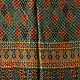 buy Ajrakh Mulberry Silk Dupatta - Natural dyed - E
