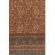 Handwoven Cotton - Ajrakh Block Printed Dupatta - Walnut Brown