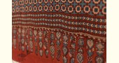 Handwoven Cotton - Ajrakh Block Printed Dupatta  Brown & Beige 