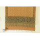 Ajrakh Block Printed Handloom Cotton Dupatta - Yellow