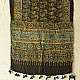 Shop Natural Dyed Ajrakh - Modal Silk Stole - Fish Motif