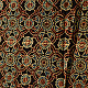 shop Hand Block Printed - Square Ajrakh - Black Scarf