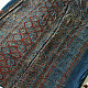 Shop modal silk ajrakh Saree - Red & Blue Prints