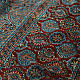 Shop modal silk ajrakh Saree - Red & Blue Prints