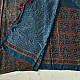 Shop modal silk ajrakh Saree - Red & Blue Prints