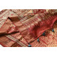 shop Mulberry Silk Saree ~ Ajrakh Block Prints