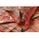 shop Ajrakh Ajrakh Mulberry Silk SareeAjrakh Mulberry Silk Saree - Flower Block Prints