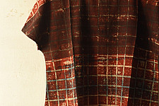 Natural Dyed ~ Ajrakh Printed Cotton Bat Wings Sleeve Top
