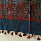 shop Ajrakh Block Printed Pure Cotton Dupatta 08