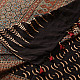 Online Ajrakh Printed Mul Cotton Black Saree