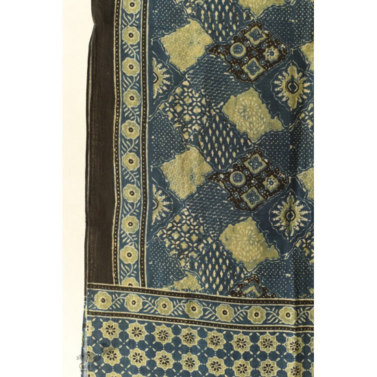 shop blue ajrkah mul mul cotton stole