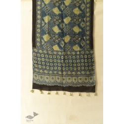 अमोहा ❋ Mul Cotton Ajrakh Stole ❋ 13