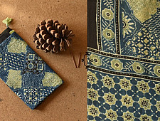 अमोहा ❋ Mul Cotton Ajrakh Stole ❋ 13