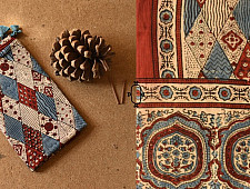 अमोहा ❋ Mul Cotton Ajrakh Stole ❋ 9