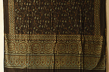 Sakhi . सखी ⁂ Ajrakh Block Printed Pure Cotton Dupatta - 27