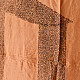 buy Ajrakh Mulberry Silk Dupatta - Natural dyed - Brown