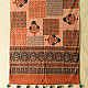 shop Ajrakh Block Printed Cotton Beige Stole