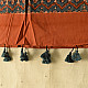 shop Ajrakh Block Printed Cotton Beige Stole