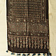 Shop Natural Dyed Ajrakh - Modal Silk Black Stole