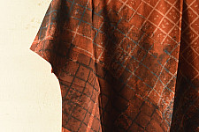 Natural Dyed ~ Ajrakh Printed Cotton Top
