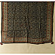 shop Ajrakh Black Square Modal Silk Scarf