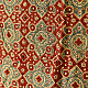 buy Ajrakh Mulberry Silk red Dupatta - A