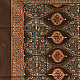 shop Hand Block Printed - Square Ajrakh Cotton Brown Scarf