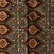 shop Hand Block Printed - Square Ajrakh Cotton Brown Scarf