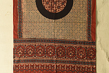 Amoha . अमोहा | Ajrakh Hand Block Printed Cotton Stole