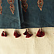 Shop Ajrakh Modal Silk Stole With Natural Dyed - Red & Blue