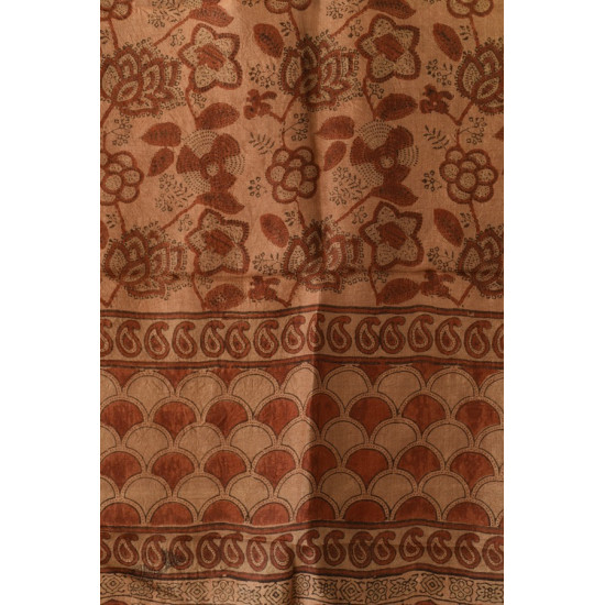 shop Ajrakh Tussar Silk Dupatta