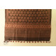 shop Ajrakh Block Print ~ Natural Color Woolen Shawl / Dupatta