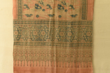 Ajrakh Block Print ~ Natural Dyed Woolen Stole